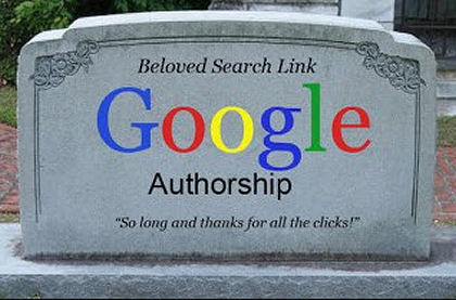 Google Authorship Is Dead