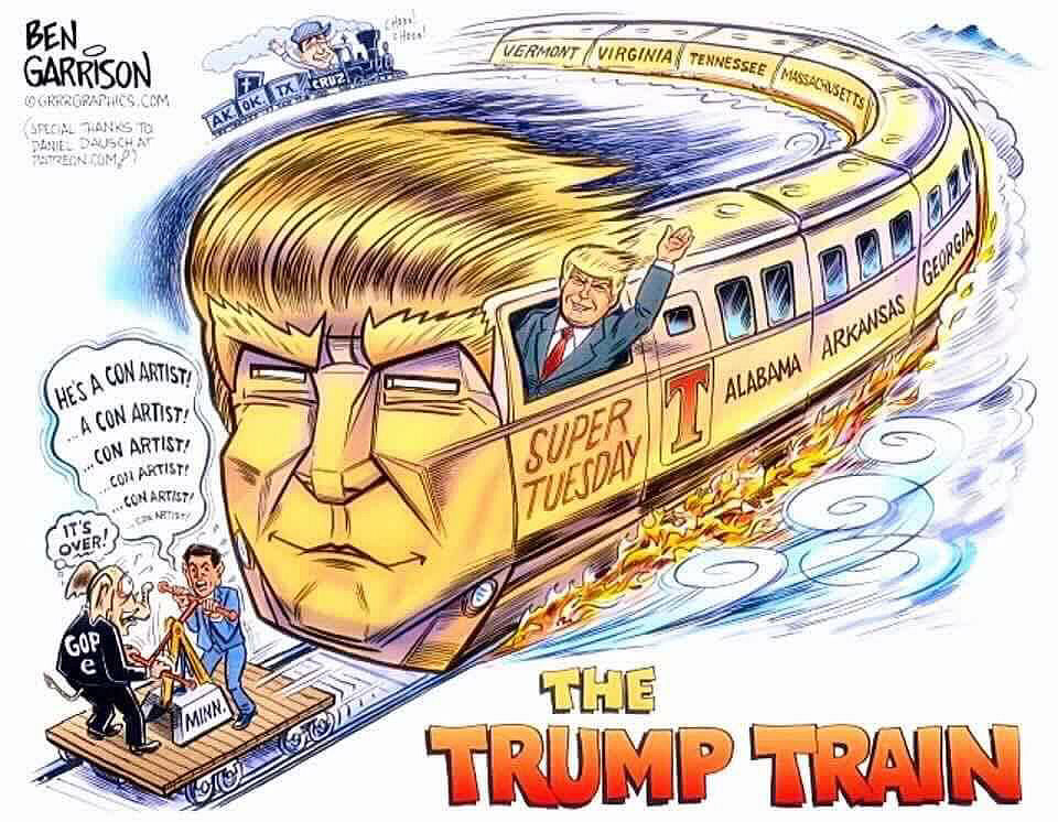 Are YOU On The TRUMP TRAIN To The Whitehouse