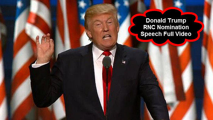 Trump Nomination Speech