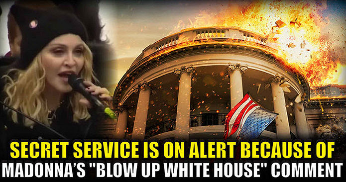 Madonna Whitehouse Blowup Threat Federal Felony Offense