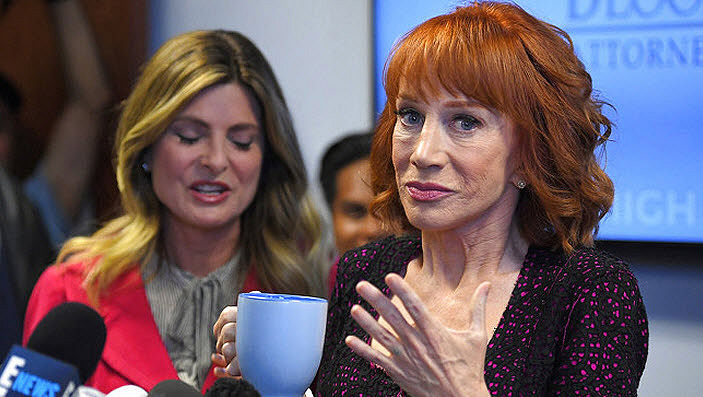 Kathy Griffin and Lisa Bloom Hold Press Conference