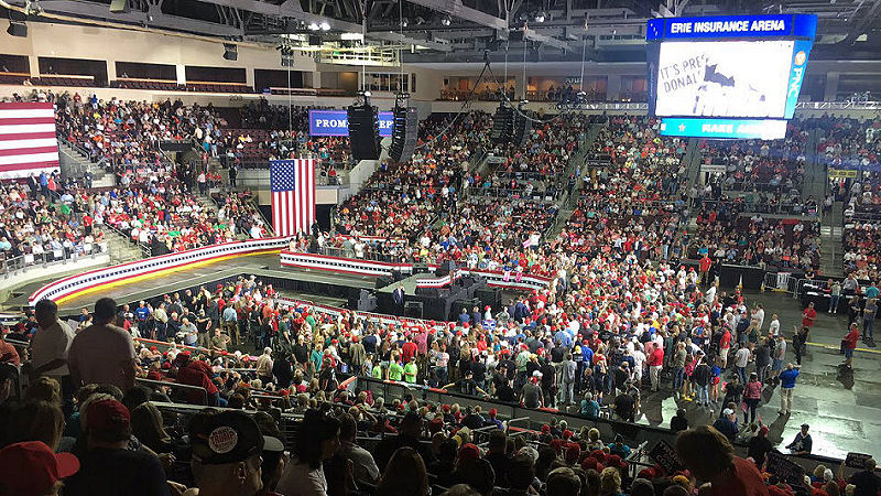 Trump Rally Erie PA