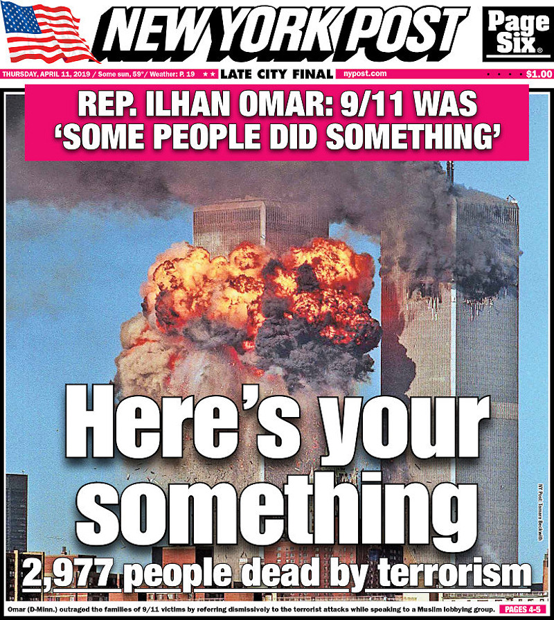 nyp 9/11 headline