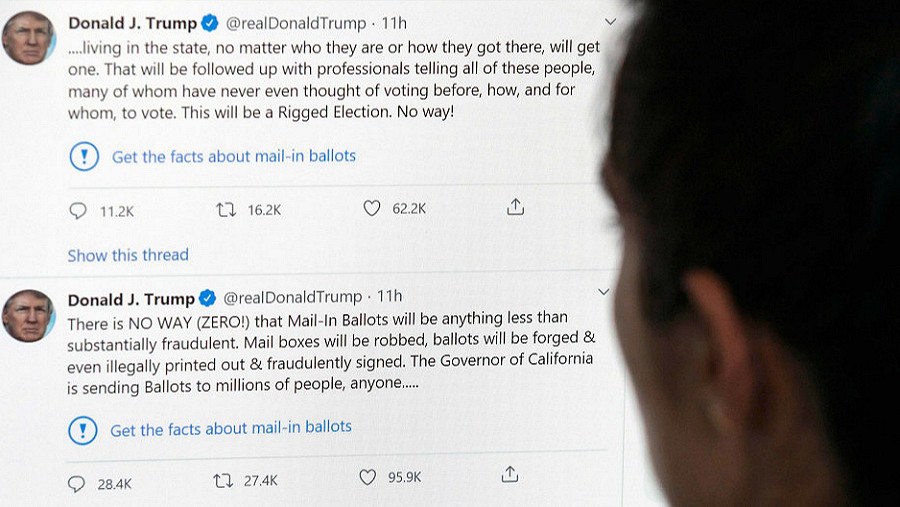 twitter trump tweet fact check by CNN and WaPo