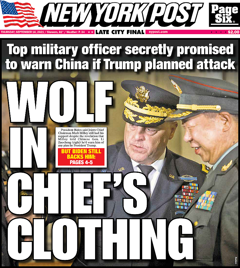 gen. milley nyp cover