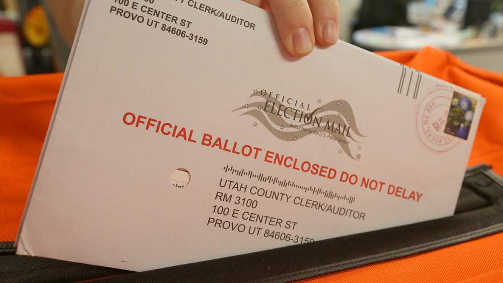 sample mail-in ballot